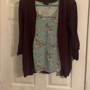 Sweater and Shirt combo